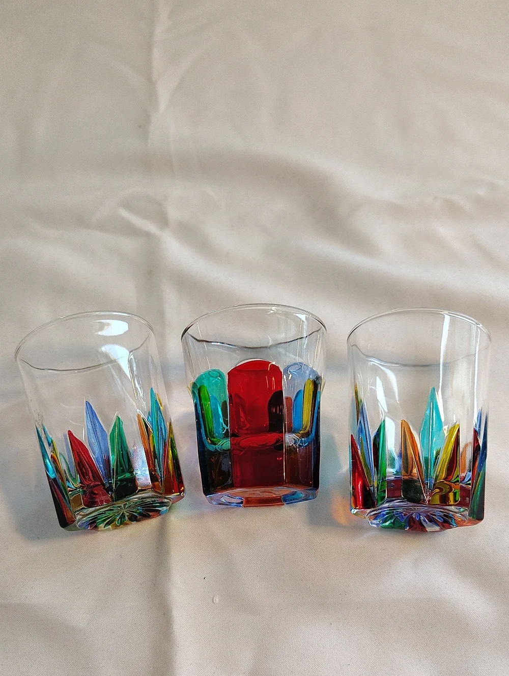 Murano And Gala Shot Glasses - Set of 3